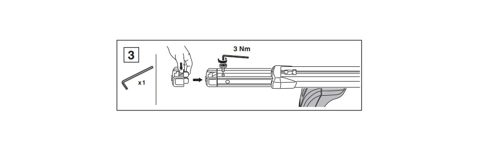 thule slide bar fitting instructions placing end caps